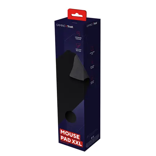 Trust GXT 758 Alfombrilla de ratón para juegos Negro