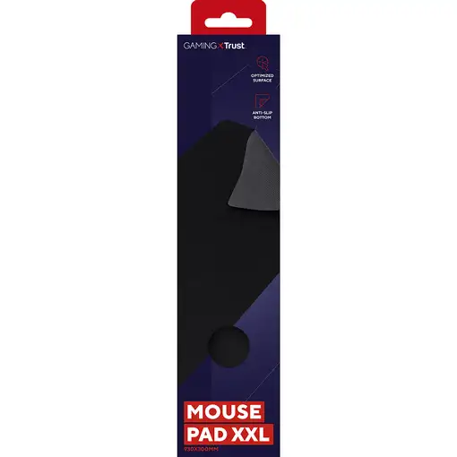 Trust GXT 758 Alfombrilla de ratón para juegos Negro