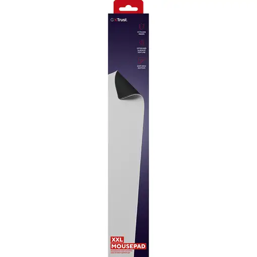 Trust GXT 759W Alfombrilla de ratón para juegos Blanco