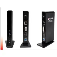 CLUB3D USB Gen1 Type A Dual Display Docking Station