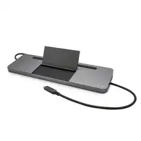 i-tec Metal SB-C Ergonomic 4K 3x Display Docking Station with Power Delivery 85 W