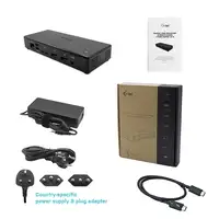 i-tec Thunderbolt3/USB-C Dual DisplayPort 4K Docking Station + Power Delivery 85W