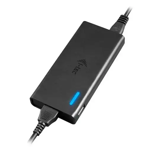 i-tec Metal USB-C Nano Dock HDMI/VGA with LAN + Universal Charger 77 W