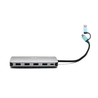 i-tec USB 3.0 USB-C/Thunderbolt 3x Display Metal Nano Dock with LAN + Power Delive