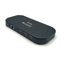 i-tec Thunderbolt 3/USB-C Dual 4K Docking Station + USB-C to DisplayPort Cable (1,