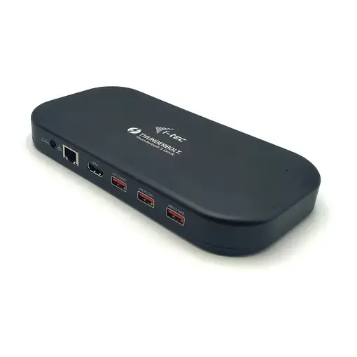 i-tec Thunderbolt 3/USB-C Dual 4K Docking Station + USB-C to DisplayPort Cable (1,