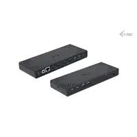 i-tec USB 3.0 / USB-C / Thunderbolt 3 Dual Display Docking Station Gen2 + Power De