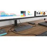 i-tec Metal USB-C Ergonomic 4K 3x Display Docking Station + Power Delivery 85 W