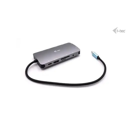 i-tec Metal USB-C Travel Nano Dock HDMI/VGA with LAN + Power Delivery 100 W