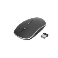 Gembird MUSW-4BS-01 ratón Oficina Ambidextro RF inalámbrico Óptico 1600 DPI