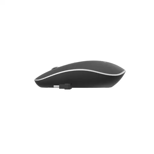Gembird MUSW-4BSC-01 ratón Ambidextro RF Wireless + USB Type-C Óptico 1600 DPI