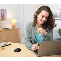Trust Ozaa ratón Oficina mano derecha RF Wireless + Bluetooth Óptico 3200 DPI