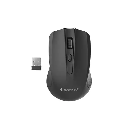 Gembird MUSW-4B-04 ratón Oficina Ambidextro RF inalámbrico Óptico 1600 DPI