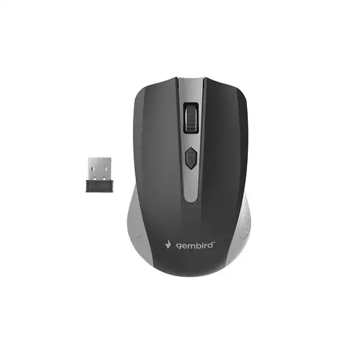 Gembird MUSW-4B-04-GB ratón Oficina Ambidextro RF inalámbrico Óptico 1600 DPI