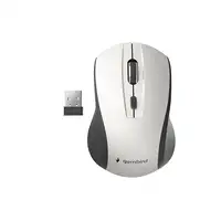 Gembird MUSW-4B-02-BS ratón Oficina Ambidextro RF inalámbrico Óptico 1600 DPI