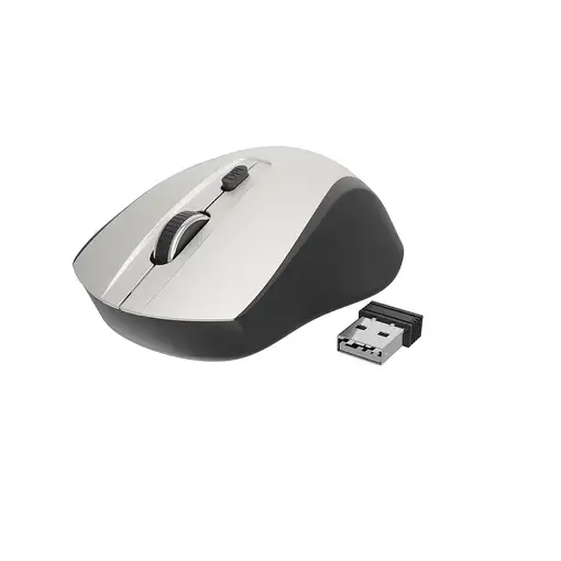Gembird MUSW-4B-02-BS ratón Oficina Ambidextro RF inalámbrico Óptico 1600 DPI