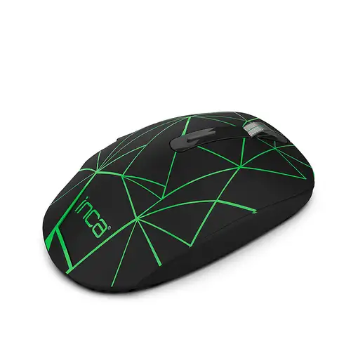Inca IWM-551 ratón Oficina mano derecha RF inalámbrico Óptico 1600 DPI