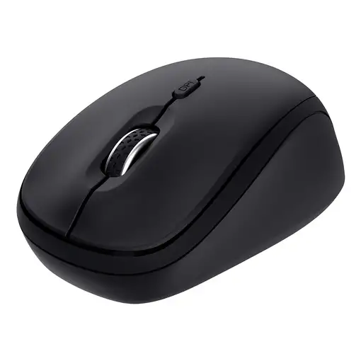 Trust Yvi+ ratón Universal Ambidextro RF Wireless + Bluetooth Óptico 1600 DPI