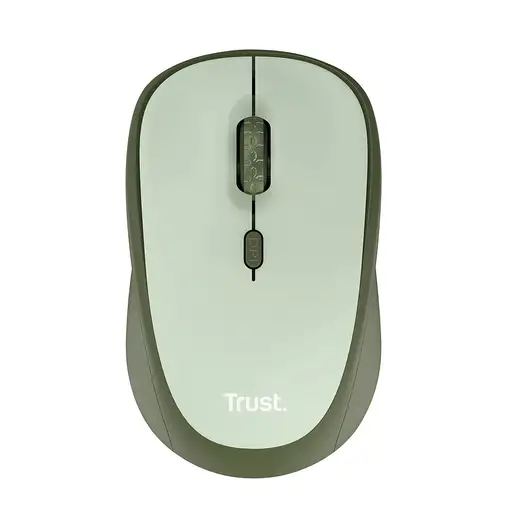 Trust Yvi+ ratón Oficina mano derecha RF inalámbrico Óptico 1600 DPI