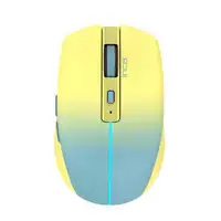 Inca IWM-511RS ratón Oficina mano derecha RF Wireless + Bluetooth + USB Type-C Ópt
