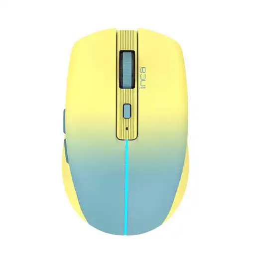 Inca IWM-511RS ratón Oficina mano derecha RF Wireless + Bluetooth + USB Type-C Ópt