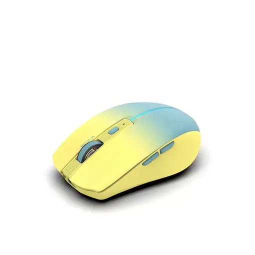 Inca IWM-511RS ratón Oficina mano derecha RF Wireless + Bluetooth + USB Type-C Ópt