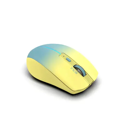Inca IWM-511RS ratón Oficina mano derecha RF Wireless + Bluetooth + USB Type-C Ópt
