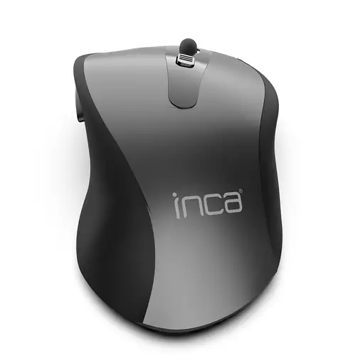 Inca IWM-505 ratón Oficina mano derecha RF inalámbrico Óptico 1600 DPI