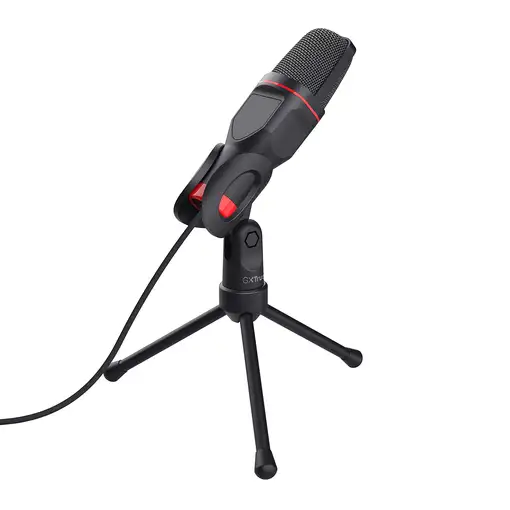 Trust GXT 212 Negro, Rojo Micrófono para PC