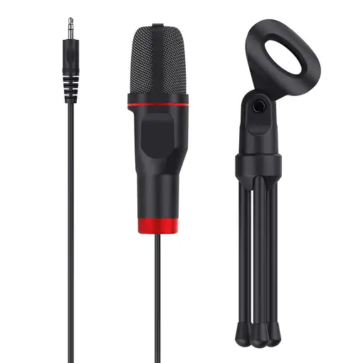 Trust GXT 212 Negro, Rojo Micrófono para PC