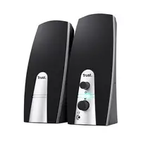 Trust 24660 conjunto de altavoces 5 W PC/ordenador portátil Negro, Metálico 2.0 ca