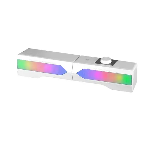 Mars Gaming ALTAVOZ BLUETOOTH MSDUO WHITE 2 EN 1 CONVERTIBLE EN SOBREMESA 2.0 O SO