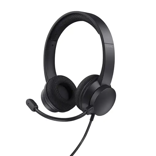 Trust Ayda Auriculares Alámbrico Diadema Llamadas/Música USB tipo A Negro