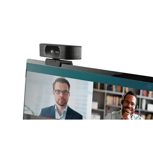 Trust TW-350 cámara web 3840 x 2160 Pixeles USB 2.0 Negro