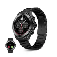 Ksix Smartwatch Titanium, Pantalla AMOLED 1,43", 2 correas, Aut. 5 días, Modos dep