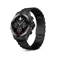 Ksix Smartwatch Titanium, Pantalla AMOLED 1,43", 2 correas, Aut. 5 días, Modos dep