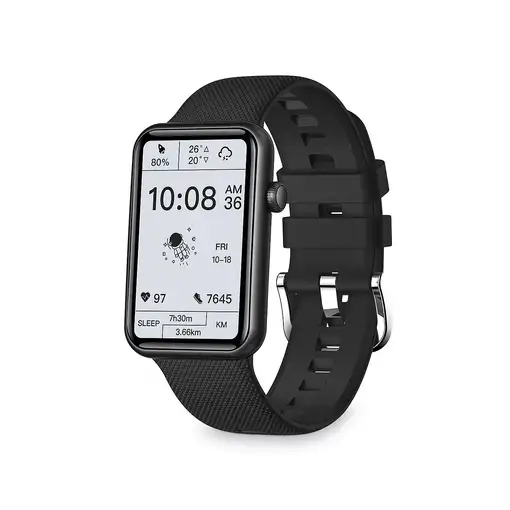 Ksix Smartwatch Tube, Pantalla 1,57" Multitáctil, 7 días, App incluida, Monitoreo