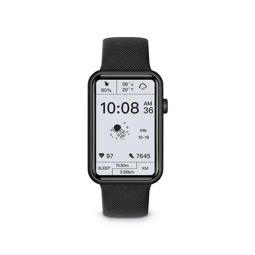 Ksix Smartwatch Tube, Pantalla 1,57" Multitáctil, 7 días, App incluida, Monitoreo