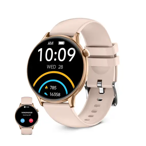 Ksix Smartwatch Core 2, Pantalla AMOLED 1,43", Aut. 5 días, Modos deporte y salud,