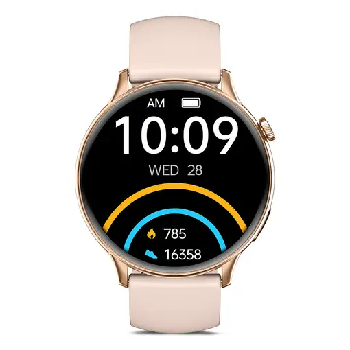 Ksix Smartwatch Core 2, Pantalla AMOLED 1,43", Aut. 5 días, Modos deporte y salud,