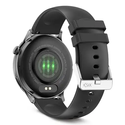 Ksix Smartwatch Core 2, Pantalla AMOLED 1,43", Aut. 5 días, Modos deporte y salud,