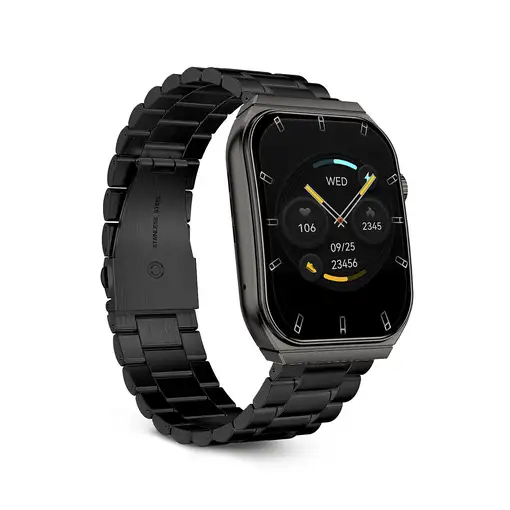 Ksix Smartwatch Olympo, Pantalla AMOLED 1,96", 2 correas, Aut. 5 días, Modos depor