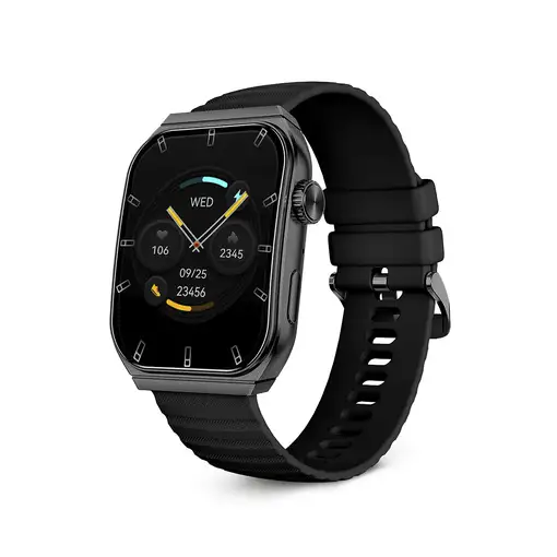 Ksix Smartwatch Olympo, Pantalla AMOLED 1,96", 2 correas, Aut. 5 días, Modos depor