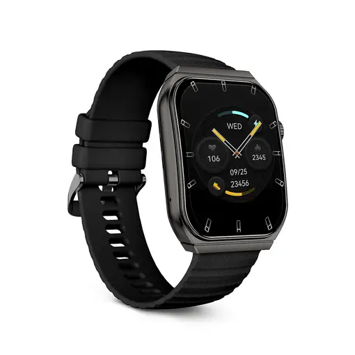 Ksix Smartwatch Olympo, Pantalla AMOLED 1,96", 2 correas, Aut. 5 días, Modos depor