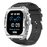 Ksix Smartwatch Hero, Pantalla AMOLED 1,95", Aut. 7 días, Modos deporte y salud, A