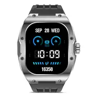 Ksix Smartwatch Hero, Pantalla AMOLED 1,95", Aut. 7 días, Modos deporte y salud, A