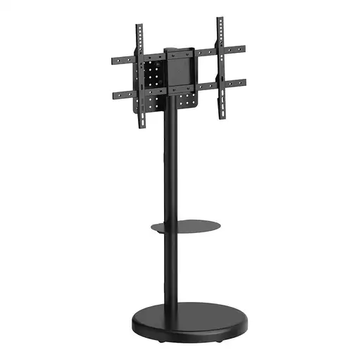 AISENS Soporte de suelo con rueda, bandeja para DVD para monitor/TV 50kg de 37-86,