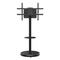 AISENS Soporte de suelo con rueda, bandeja para DVD para monitor/TV 50kg de 37-86,