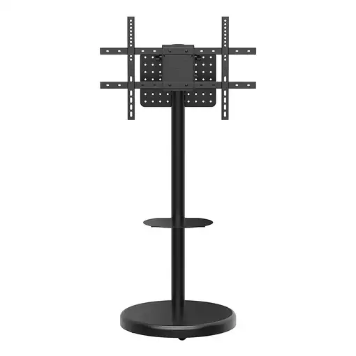 AISENS Soporte de suelo con rueda, bandeja para DVD para monitor/TV 50kg de 37-86,