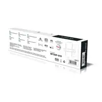 AISENS WT55F-013 soporte para TV 139,7 cm (55") Negro